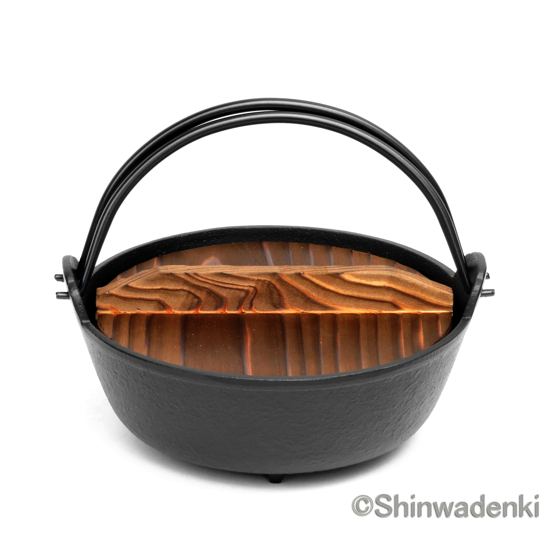 南部鉄器 ふる里鍋深型16