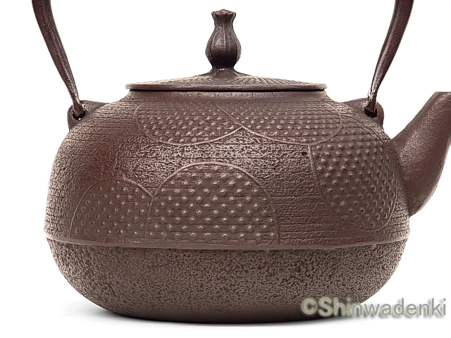 南部鉄器 鉄瓶 丸霰 佐藤守巨作