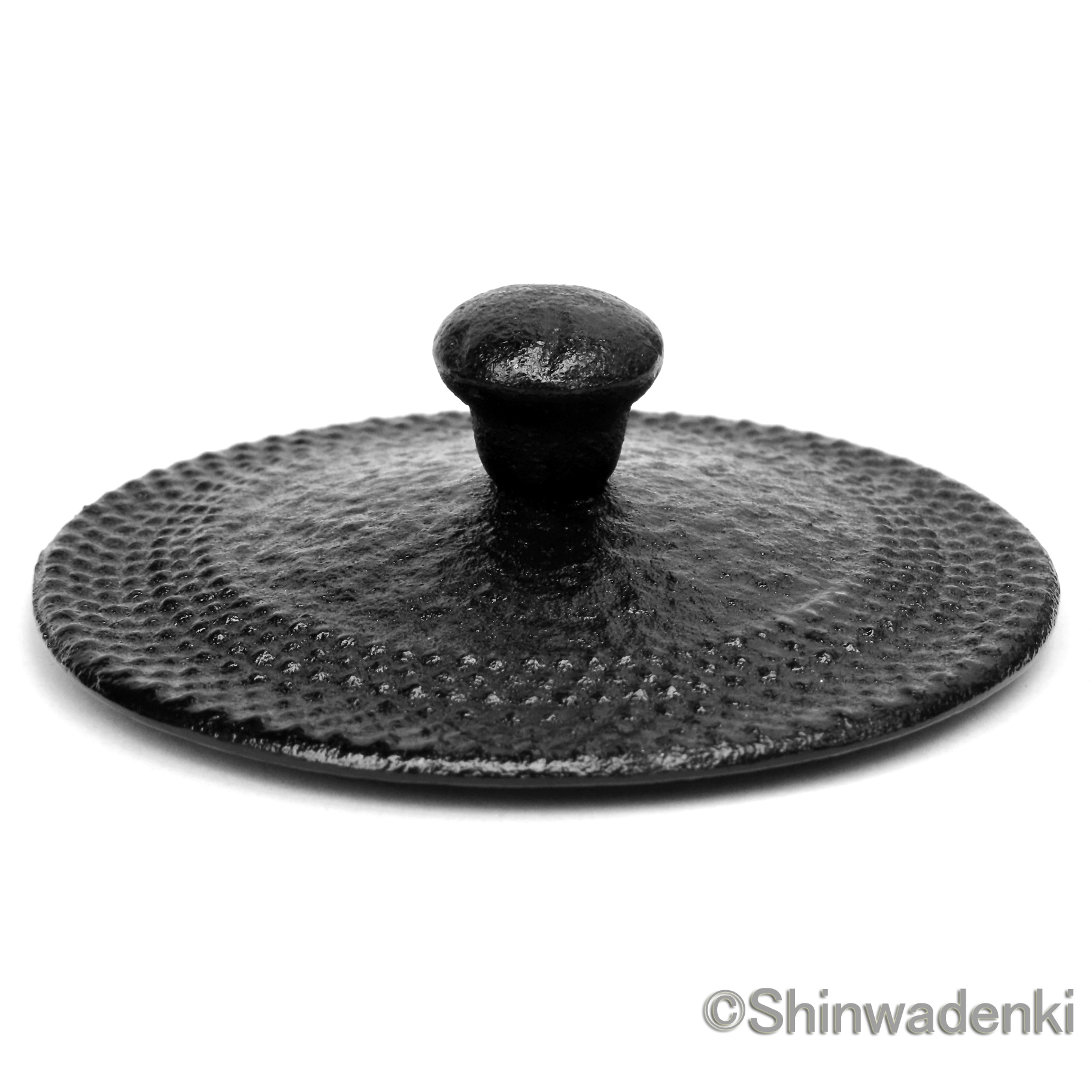 南部鉄器 鉄瓶兼用急須 アラレ(黒)
