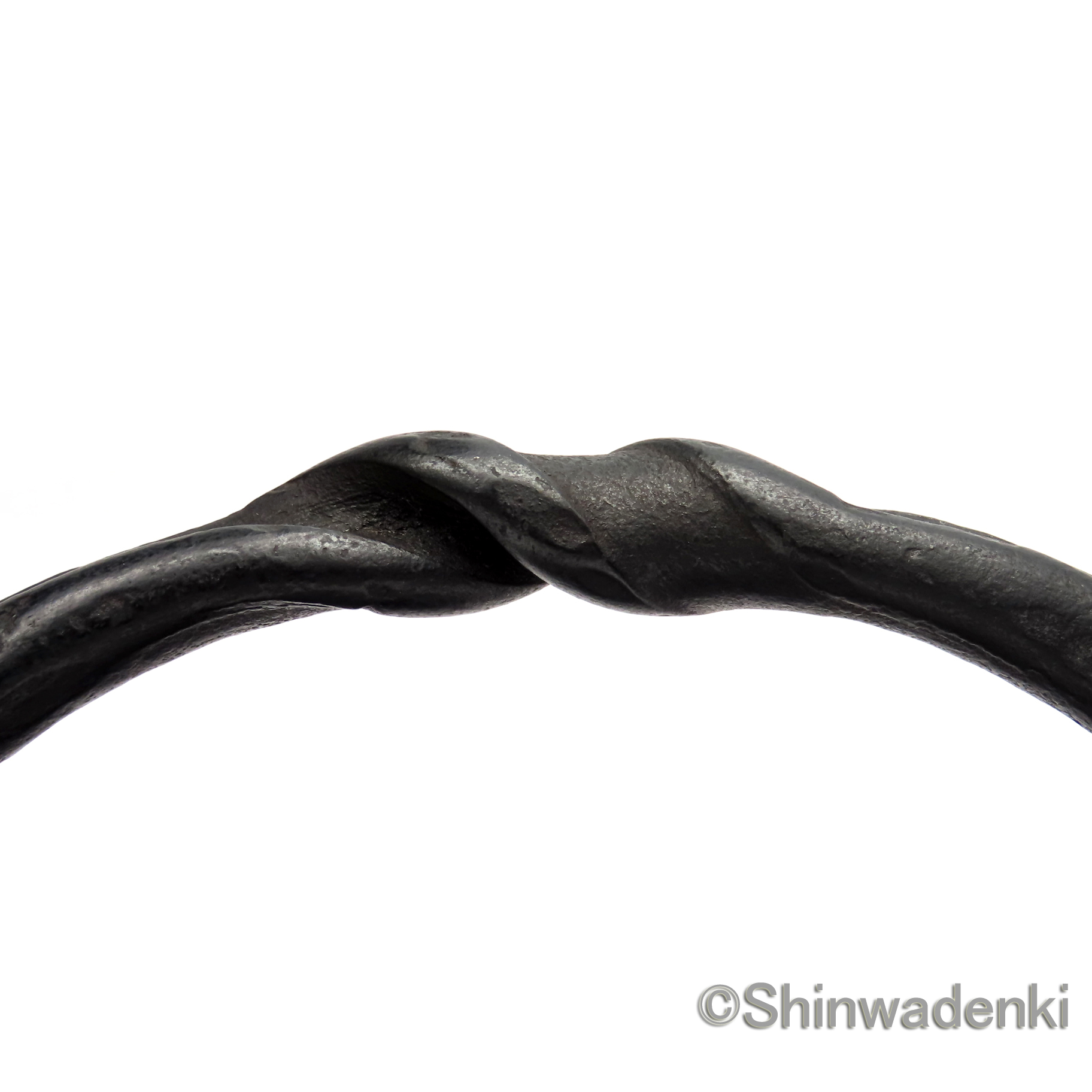 南部鉄器 鉄瓶 布団形かすみ(大・黒仕上げ)