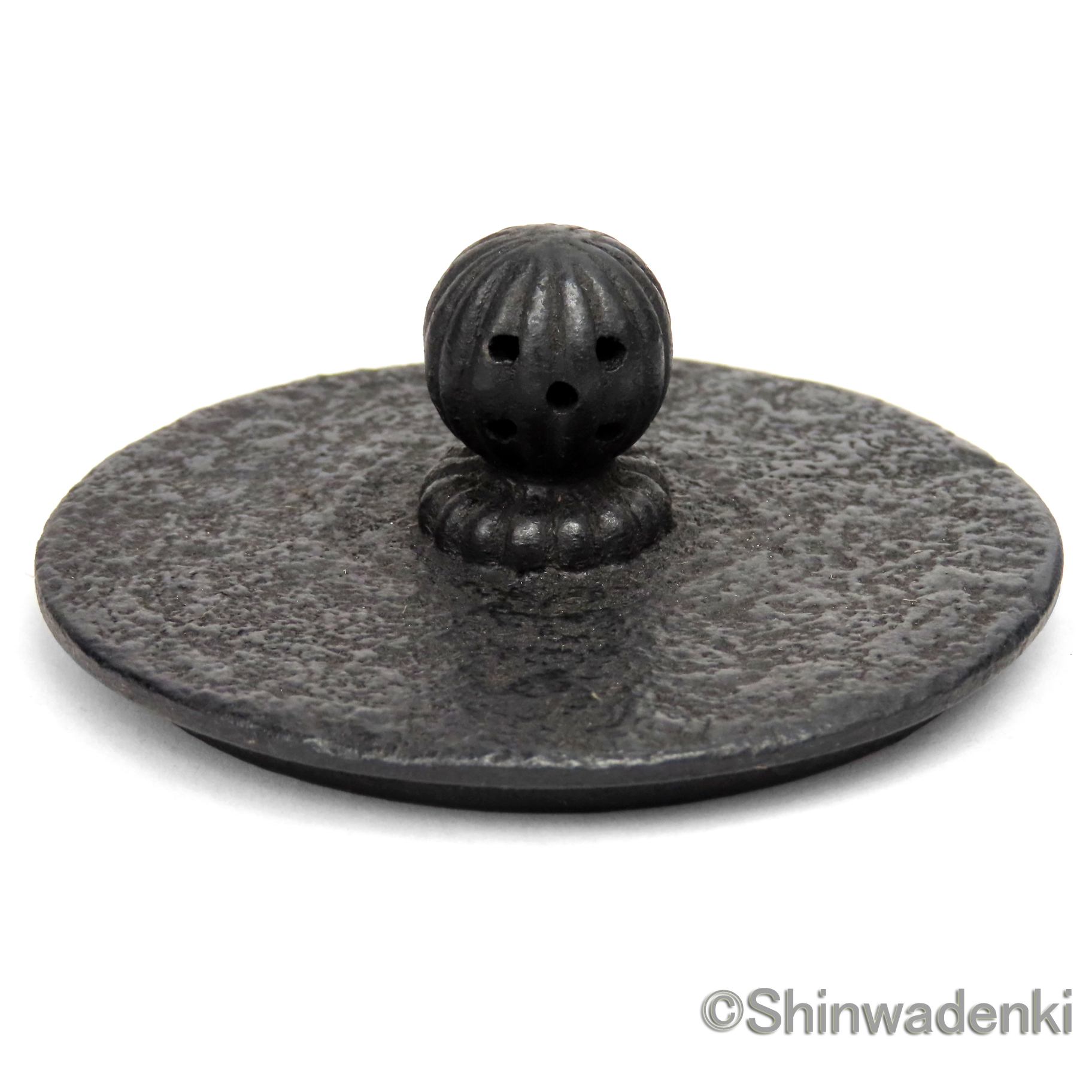 南部鉄器 鉄瓶 布団形かすみ(大・黒仕上げ)