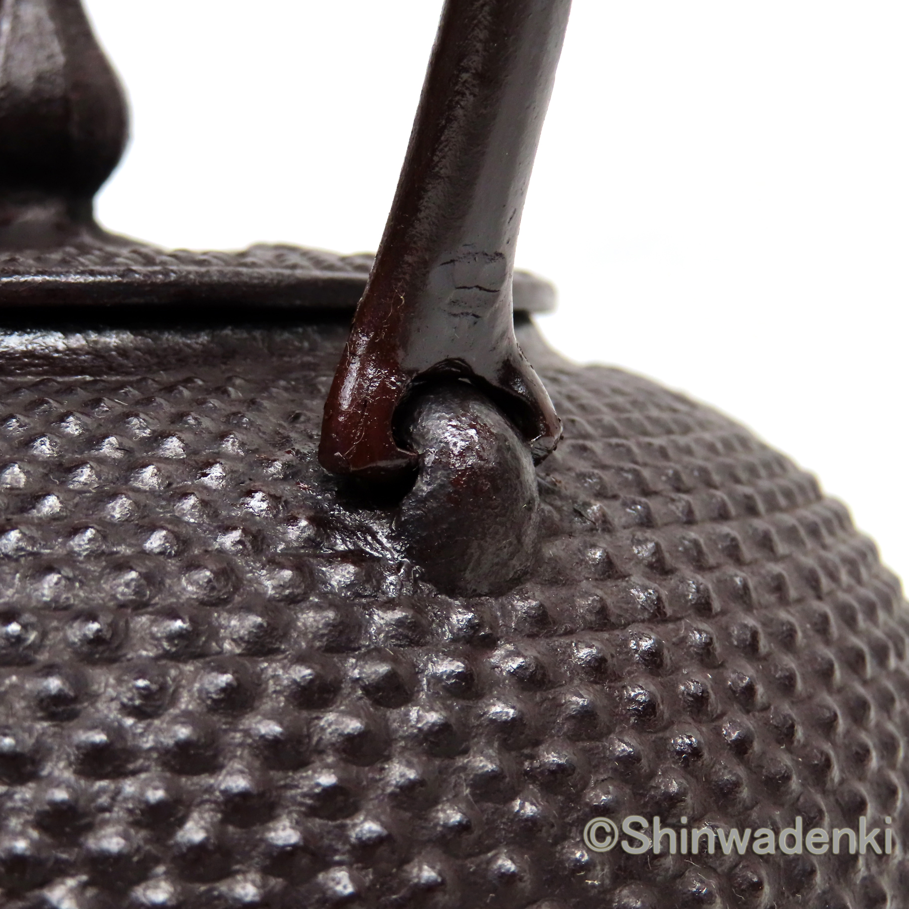 南部鉄器 鉄瓶 丸桜 佐藤守巨作