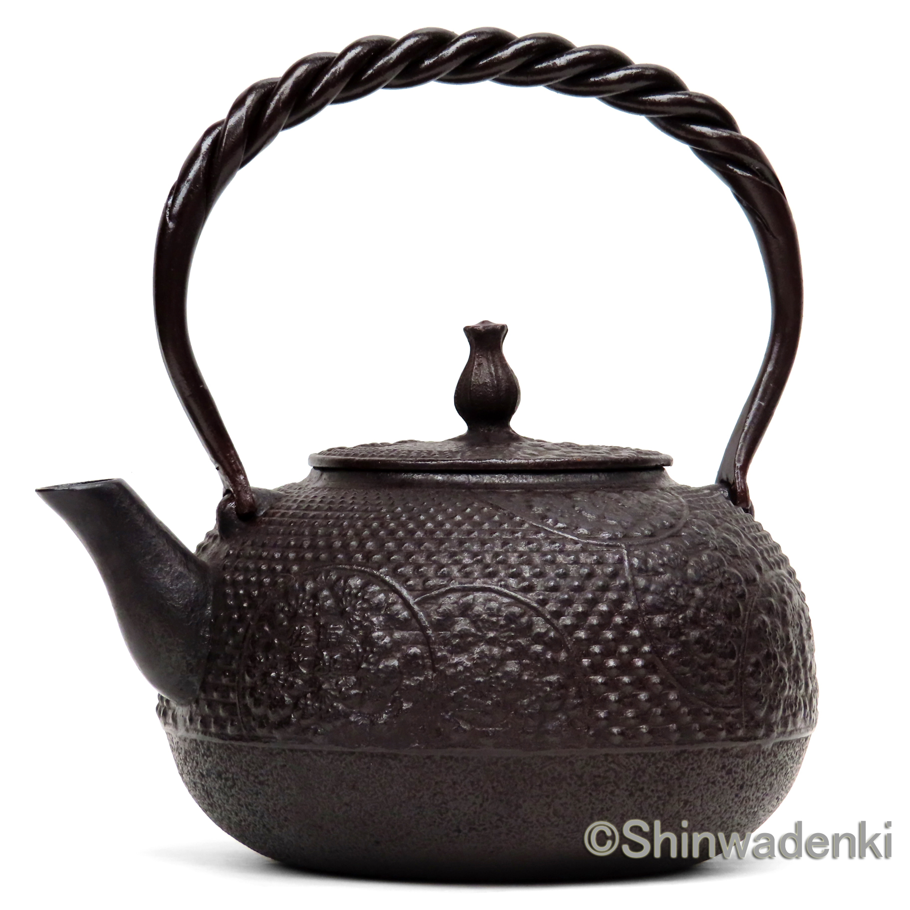 南部鉄器 鉄瓶 丸桜 佐藤守巨作