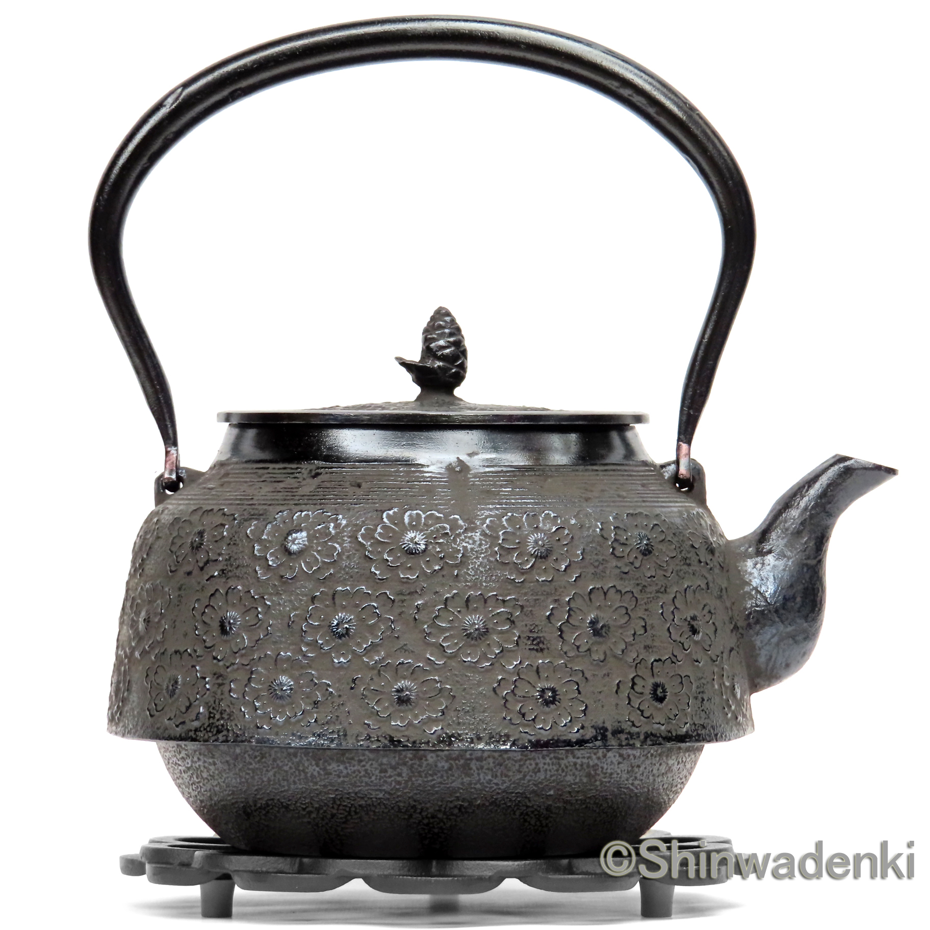 南部鉄器 南部鉄瓶 大徳寺桜
