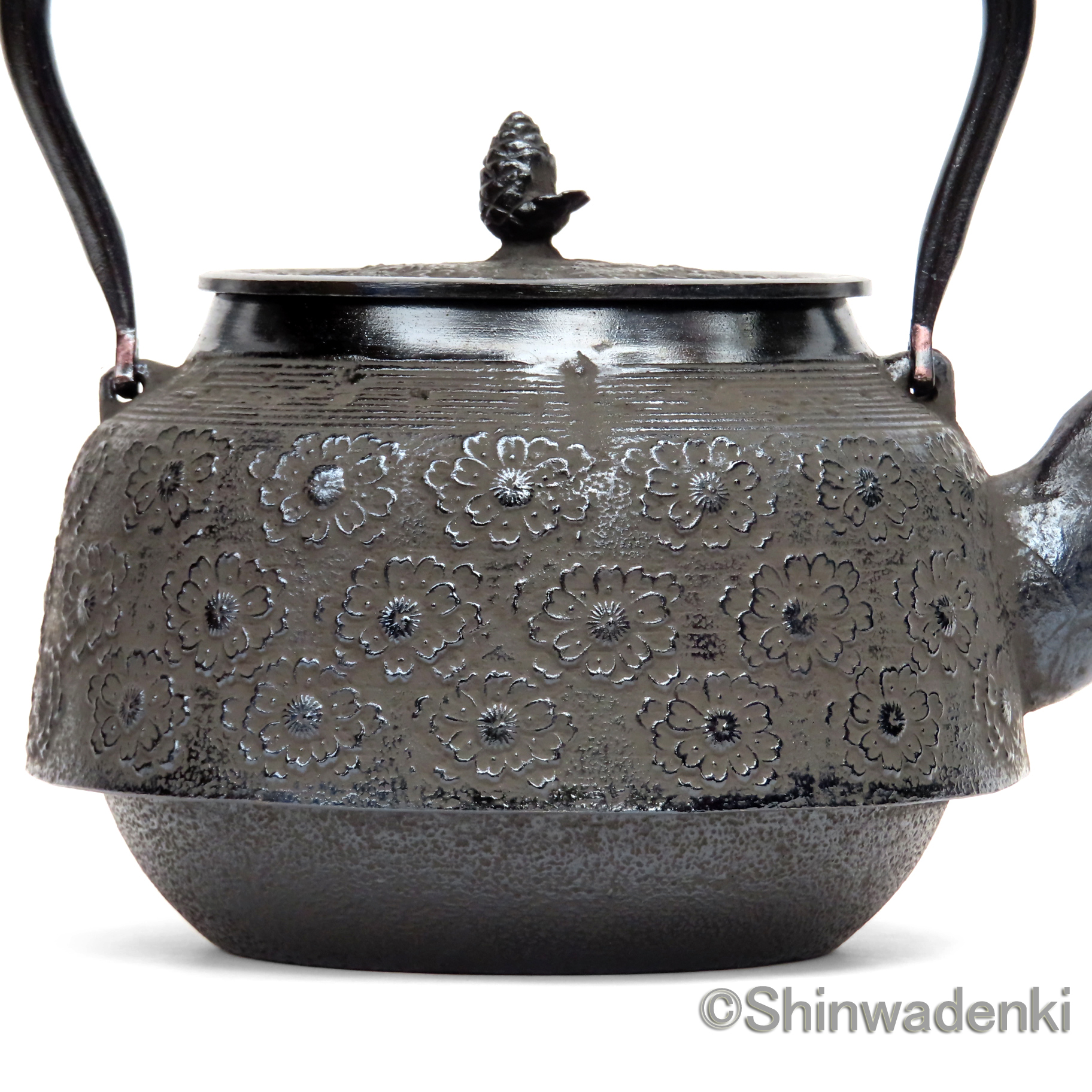 南部鉄器 南部鉄瓶 大徳寺桜
