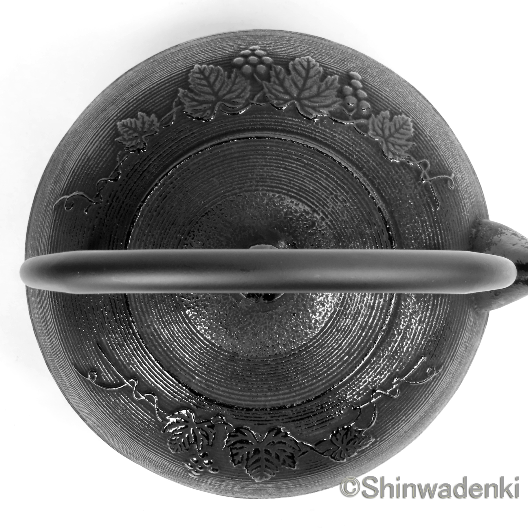 南部鉄器 南部鉄瓶 ブドウ