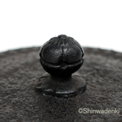 南部鉄器 鉄瓶 清末・清茂作 9型姥口亀甲