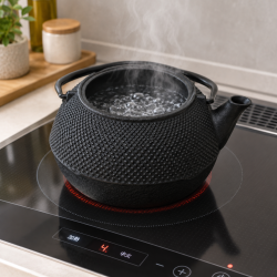 南部鉄器 鉄瓶 7型アラレ