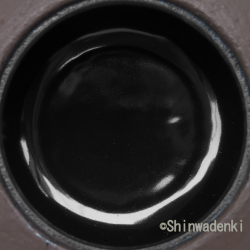 南部鉄器 急須 3型丸肌 こげ茶