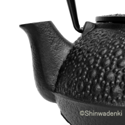 南部鉄器 鉄瓶兼用急須 5型新亀甲