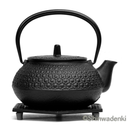 南部鉄器 鉄瓶兼用急須 5型新亀甲