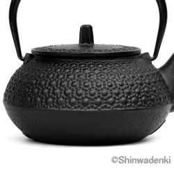 南部鉄器 鉄瓶兼用急須 5型新亀甲