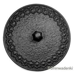 南部鉄器 鉄瓶兼用急須 5型新亀甲