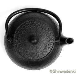 南部鉄器 鉄瓶兼用急須 5型七宝