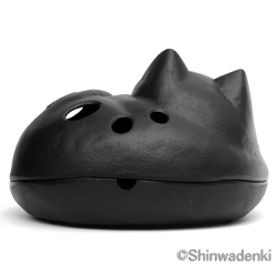 南部鉄器 蚊遣り 猫