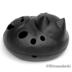 南部鉄器 蚊遣り 猫