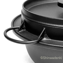 南部鉄器 鉄鍋 ホーロー鍋 ごはん鍋3合炊
