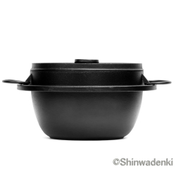 南部鉄器 鉄鍋 ホーロー鍋 ごはん鍋5合炊