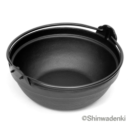 南部鉄器 鉄鍋 ふる里鍋深型21cm