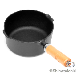 南部鉄器 鉄鍋 天ぷら鍋 揚げ物鍋 ミルクパン 片手鍋16cm