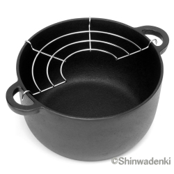 南部鉄器 鉄鍋 フォンデュ兼用ミニ天ぷら鍋