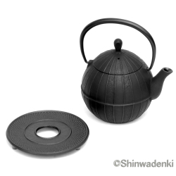 南部鉄器 鉄瓶 胡桃