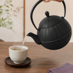 南部鉄器 鉄瓶 胡桃