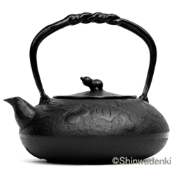 南部鉄器 鉄瓶 瓢