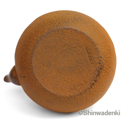 南部鉄器 鉄瓶 姥口葡萄 錆色