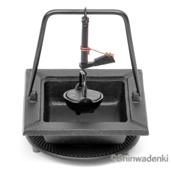 南部鉄器 囲炉裏自在鉤付灰皿