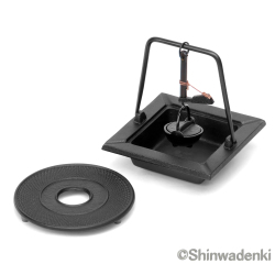 南部鉄器 囲炉裏自在鉤付灰皿