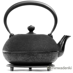 南部鉄器 鉄瓶 姥口アラレ