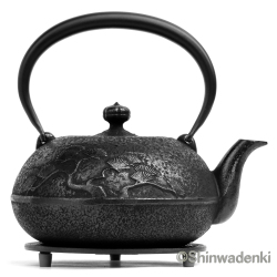 南部鉄器 鉄瓶 姥口松