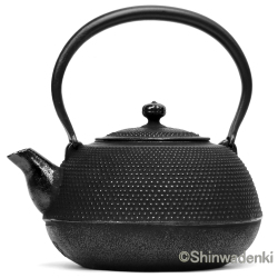 南部鉄器 鉄瓶 平丸アラレ