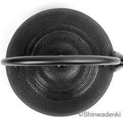 南部鉄器 鉄瓶 平丸アラレ