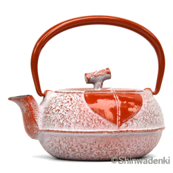 南部鉄器 急須 木の葉