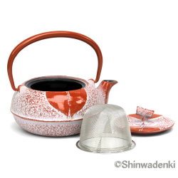 南部鉄器 急須 木の葉