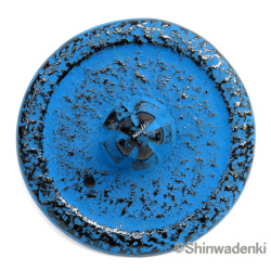 南部鉄器 急須 六角利久 青