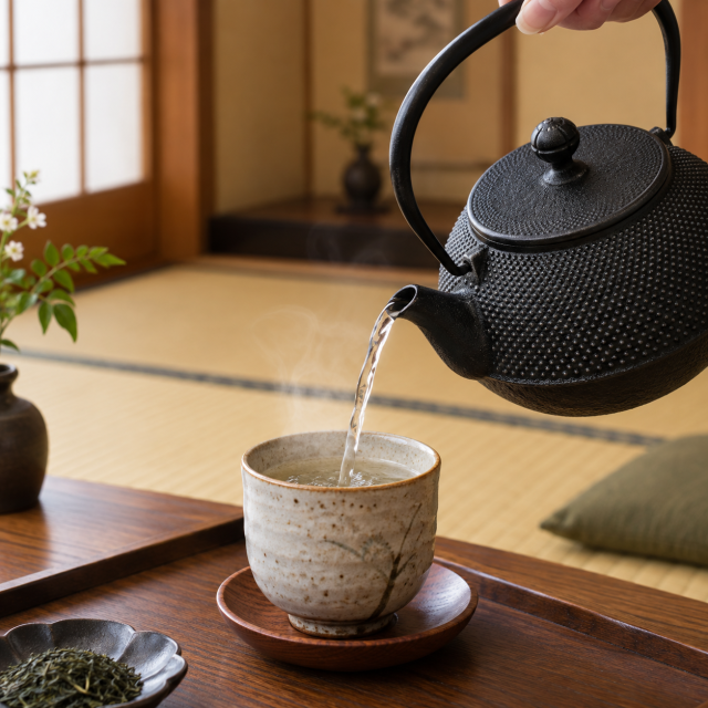 南部鉄器 鉄瓶 7型アラレ