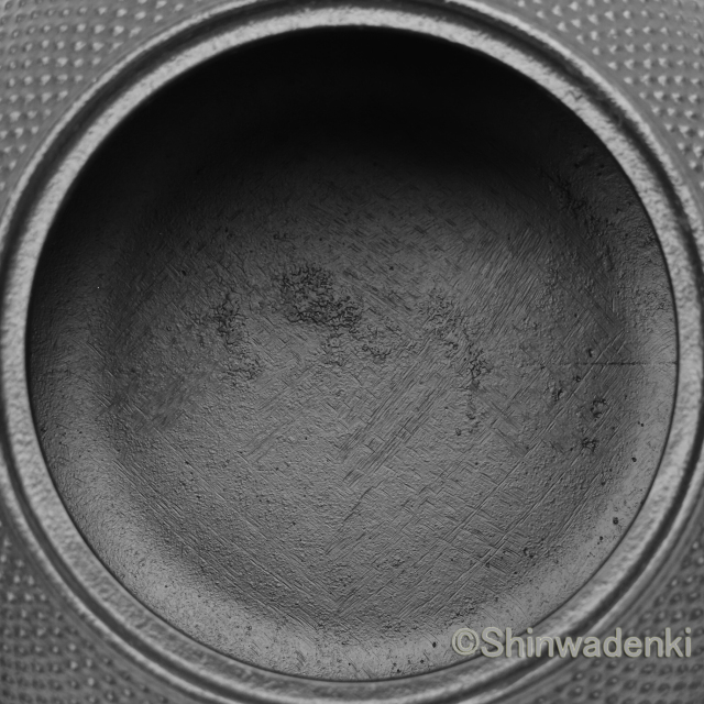 南部鉄器 鉄瓶兼用急須 5型新アラレ