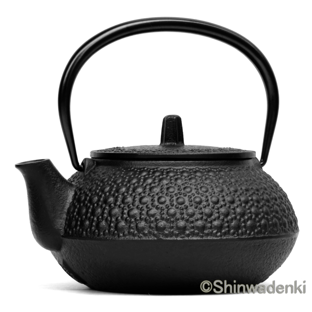 南部鉄器 鉄瓶兼用急須 5型新亀甲