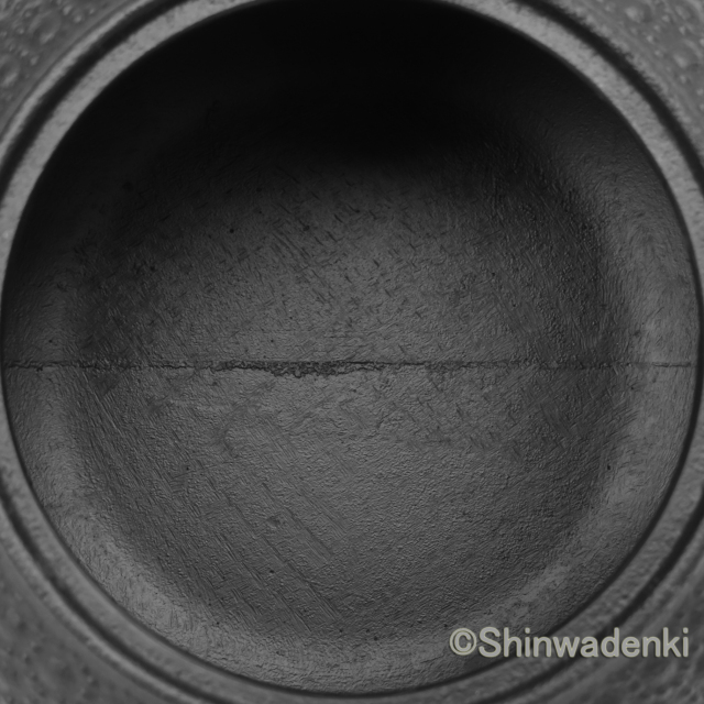 南部鉄器 鉄瓶兼用急須 5型新亀甲