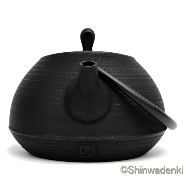 南部鉄器 鉄瓶 刷毛目