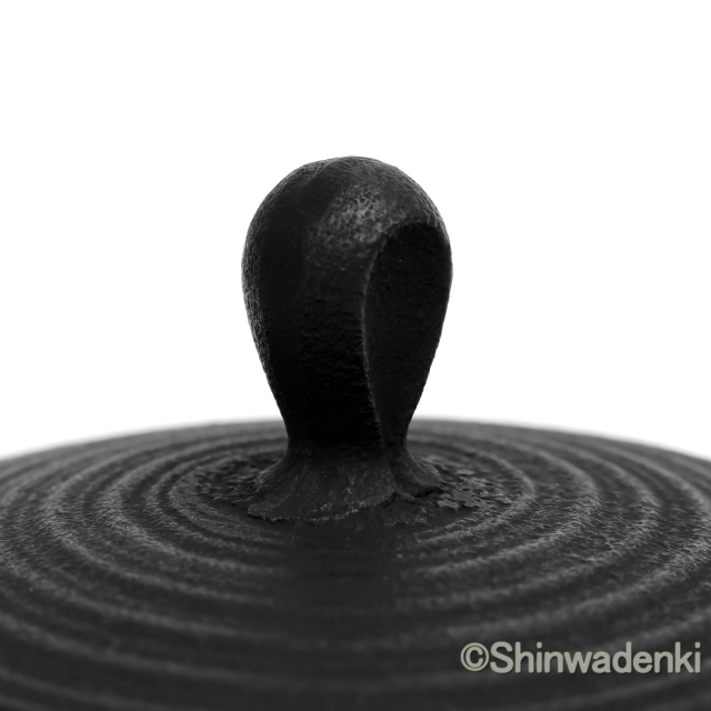 南部鉄器 鉄瓶 刷毛目