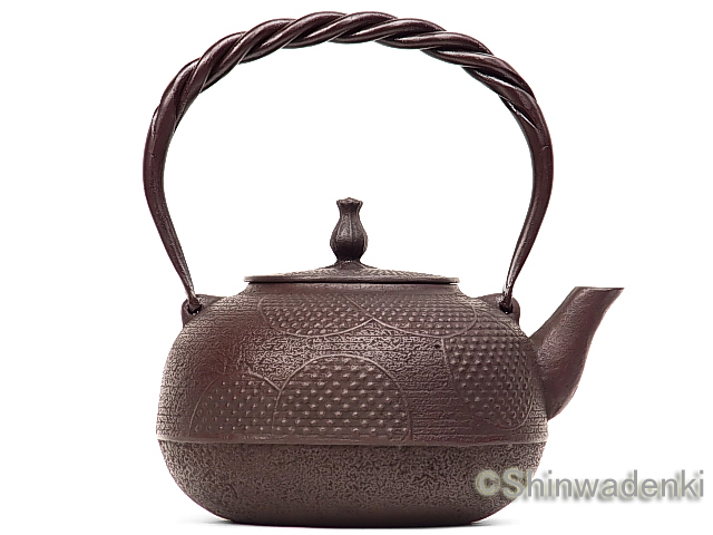 南部鉄器 鉄瓶 佐藤守巨作 丸霰