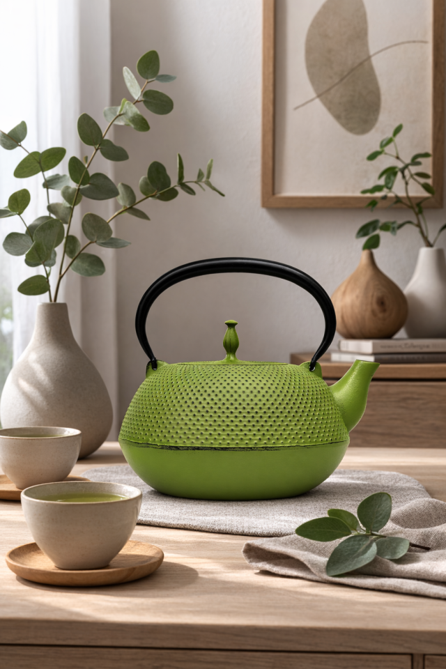 南部鉄器 鉄瓶 眞 大