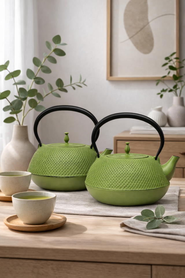 南部鉄器 鉄瓶 眞 大