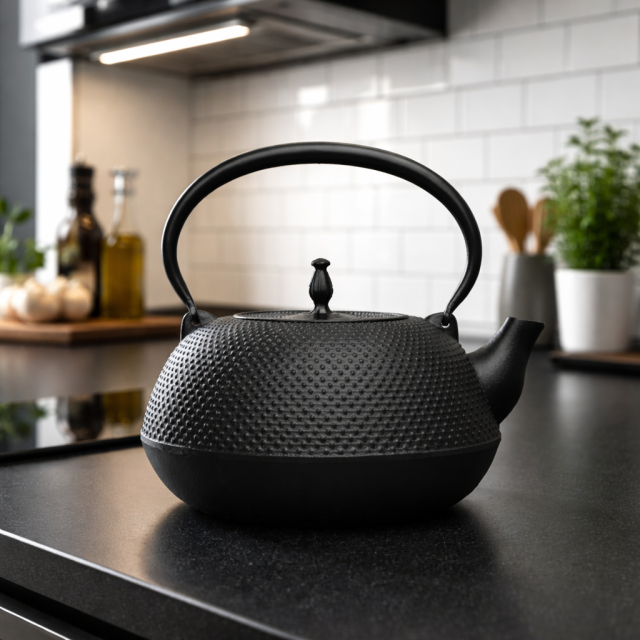 南部鉄器 鉄瓶 眞 大