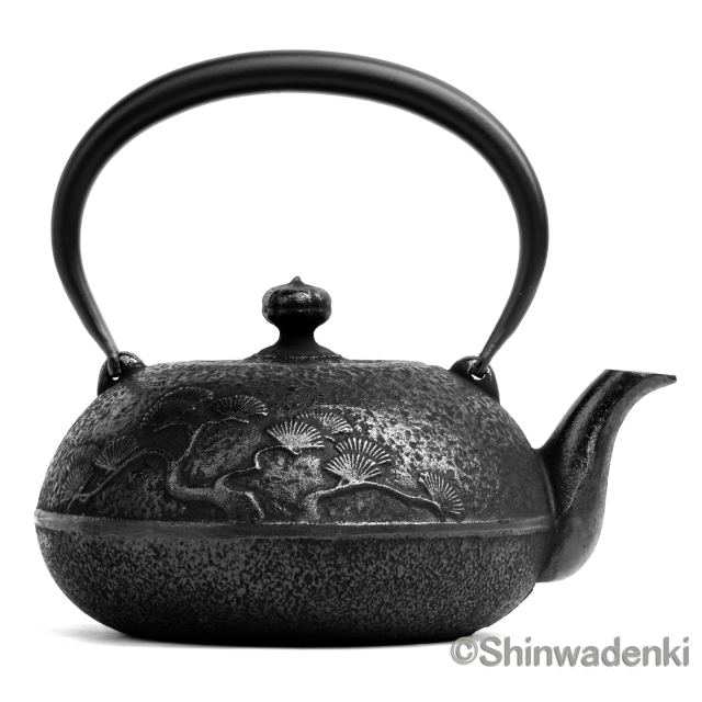 南部鉄器 鉄瓶 姥口松