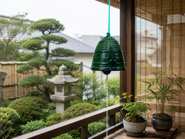南部鉄器 風鈴 釣鐘(中)